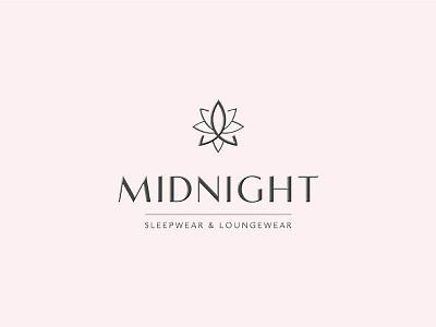 Midnight Logo brand branding elegant fashionable logo luxury luxurybrand luxurylogo mark midnight symbol yaligya