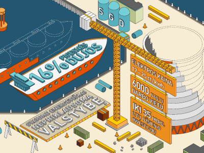 Energy atomic building construction drawing energy facts fun gas illustration infographic infographics isometric land lithuania nuklear nuklear power pipe pipes reform sea ship statistics tanker technical
