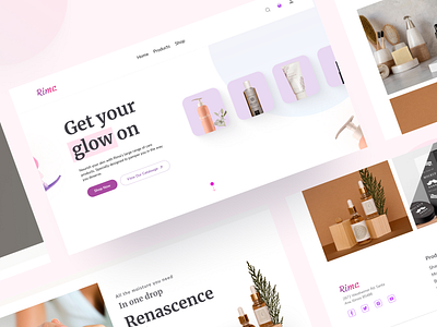 Rima - Landing page