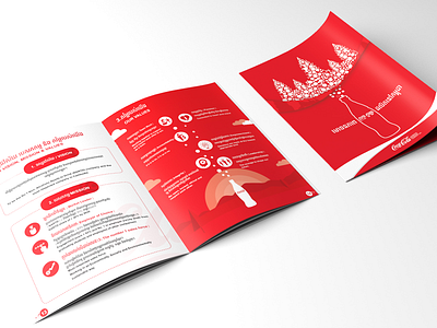 CocaCola Brochure 2d design brochure coca cola artwork graphic design