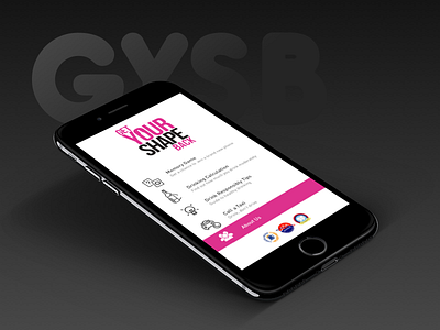 Get your shape back Project drink checking get your sex back gysb mobile app mobile design