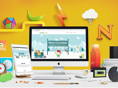 Update Homepage website Artwork Design 2d design bean cartoon coolbeans coolbeansstudio flat design