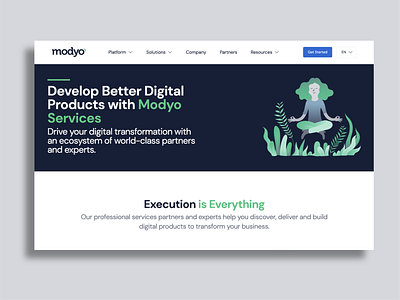 Modyo design illustration web