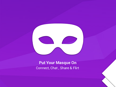 Masque Anonymous Chat Call Logo By Rajat Budakoti On Dribbble