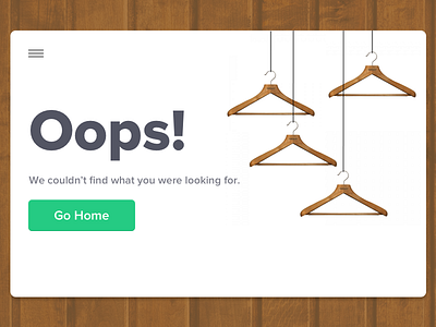 404 Got Lost For Fashion Website - Concept Design 404 commerce e error fashion online product shop shopping ui ux website