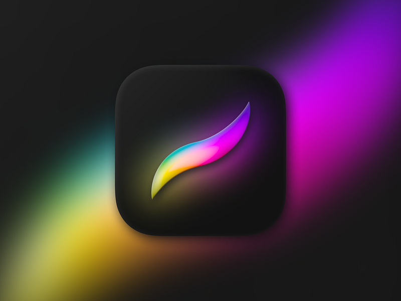 Procreate app Icon by Nicolas Ciotti on Dribbble