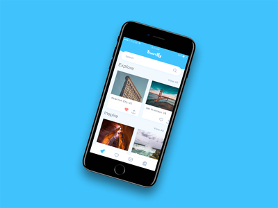 Travelly - Concept iphone travel