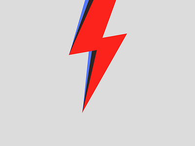 Thunder-Storm black blue bolt gray illustration red storm thunder