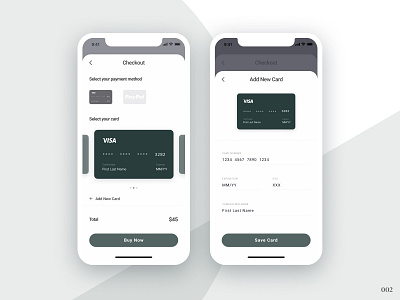 DailyUI #002 - Card Checkout app checkout daily ui dailyui dailyui 002 design ios minimal payment ui ux