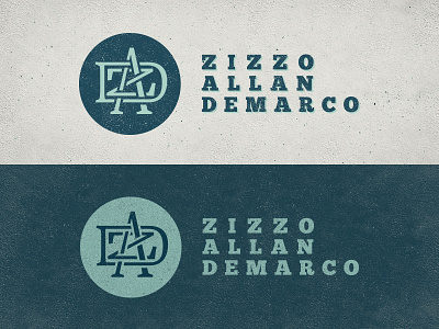 Zizzo Allan DeMarco LLP grit law lawyers legal logo monogram