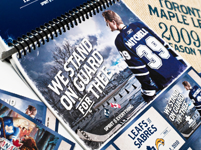 Toronto Maple Leafs 2009-10 season tickets campaign hockey nhl sports tickets toronto