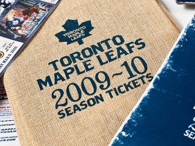 Toronto Maple Leafs 2009-10 season tickets campaign hockey nhl sports tickets toronto