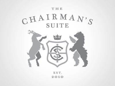 Chairmans Suite concept bear chairman crest crown deer suite