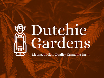 Dutchie Gardens canada cannabis dispensary dutch farm gardens icon legalization logo marijuana weed