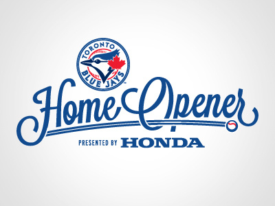 Blue Jays 2012 Home Opener Logo baseball blue jays mlb