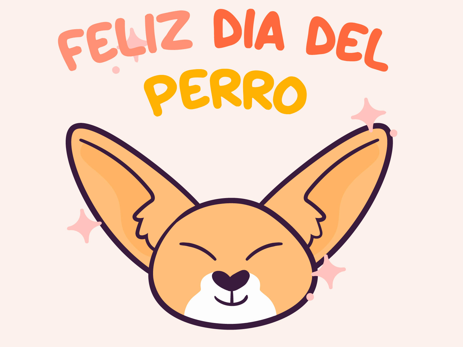 feliz dia del perro by nicolle gratacos on Dribbble