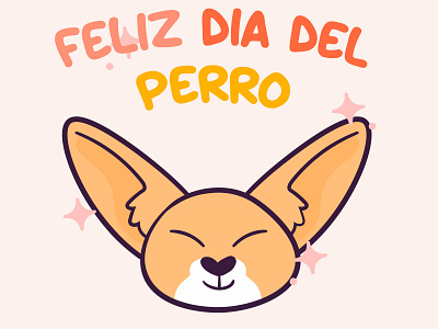 feliz dia del perro design dog dog illustration doodle illustration vector