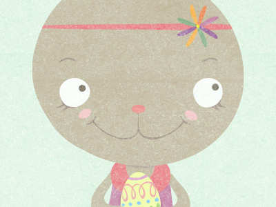 Easter Inspired baby bunny children easter girly holidays pastel