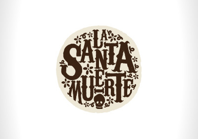 La Santa Muerte Logo/Stamp