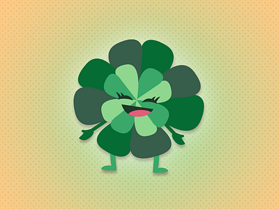 Four Leaf Clover - St Paddys Day Icon