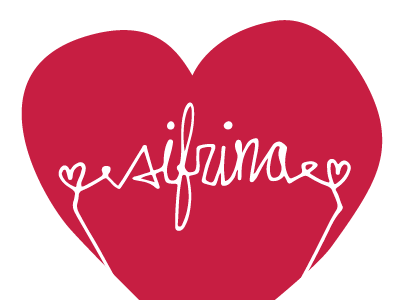 "Sifrina" logo girl girly handmade heart logo love venezuela