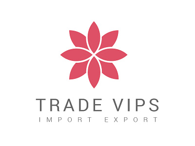 Trade Vips brand promotion chakra chakras design floral import export logo profile symmetric trade trade vips vipaschit