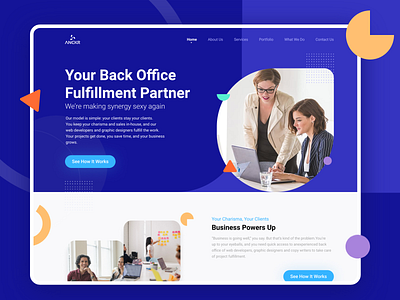 ancr design illustration ui uiux website