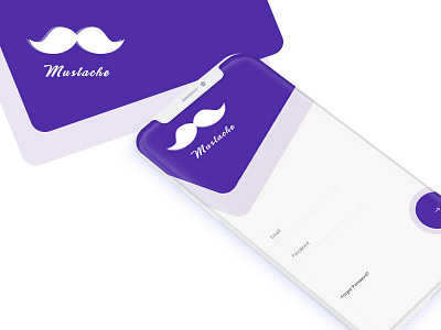 Mustache design uiux