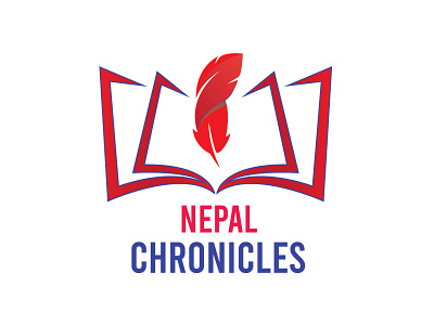 Nepal Chronicles design illustration logo vector