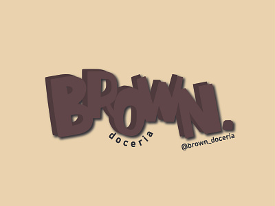 LOGOTIPO BROWN DOCERIA