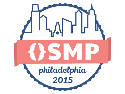 OSMP Logo 2015 badge logo osmp philadelphia philly skyline