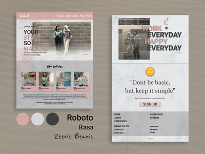 Miliky.id Site app branding design mobile app mobile ui ui ui ux ui design uidesign uiux website design