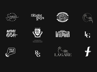 Logos & Marks Collection branding collection graphic design icon logo logo collection logo design logos marks mark monogram