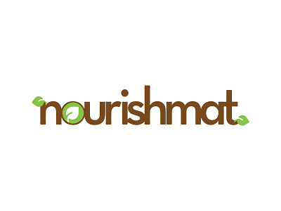 Nourishmat - Brand branding creative logo identity logo type