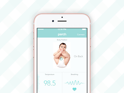 Perch Baby - app app baby consumer hardware ios iot mobile parents perch
