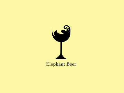 elephant and beer logo.