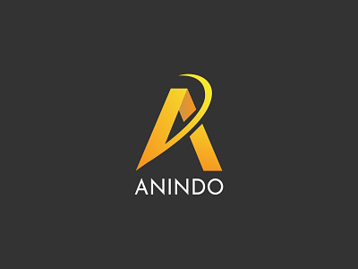 A letter logo design ( Anindo Group ).