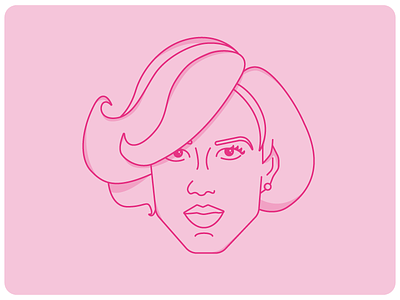 molly avatar breakfast club claire illustration molly ringwald pink portrait