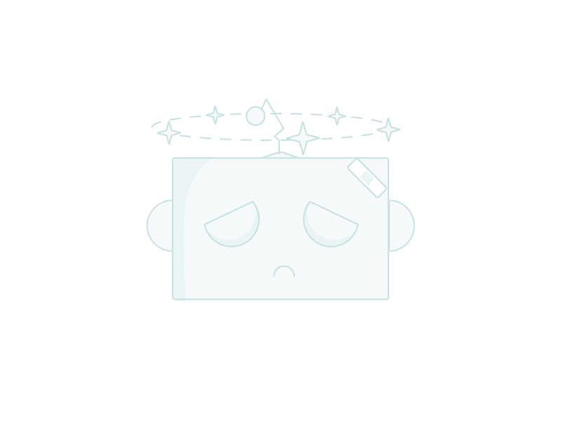 Ouch vector illustrator illustration robot