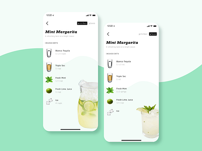 🍹👯‍♀️ app cocktail drinks experience interface mobile mobile app recipe ui ux