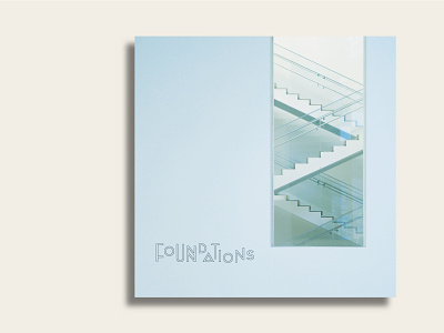 foundations album art cover playful stairs