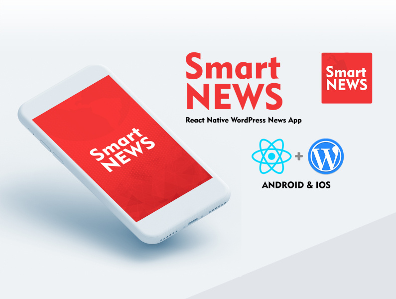 SmartNews React Native mobile app for Wordpress by Mustafijur Rahaman