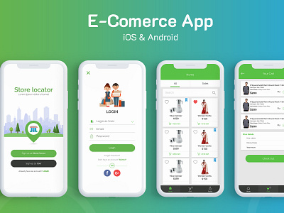 Ecommerce App app app design design ecommerce ecommerce app online store app store app ui ux