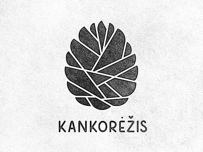 A CONE #2 cone font forest handmade handtype icon illustration logo sign texture typography