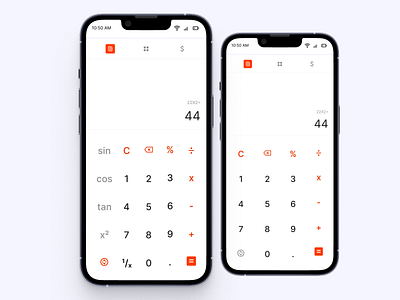 Daily UI Day #04 - Calculator app branding calculator daily ui dailyui day04 design figma illustration logo mobile ui ux