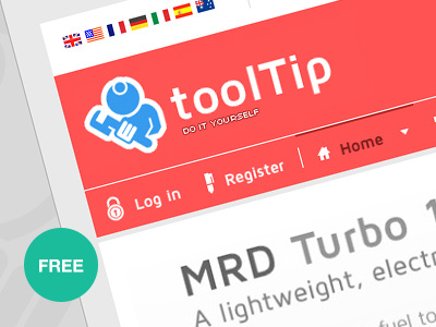 Tooltip - Free eshop joomla! template