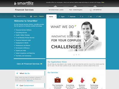 Smartbiz - Joomla template bonusthemes business eshop finacial joomla joomla templates template virtuemart