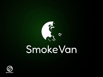 SmokeVan - Smoking shop logo branding concept logo logotype moonstudio smokevan