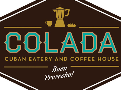 Colada Logo Design coffee design eatery logo