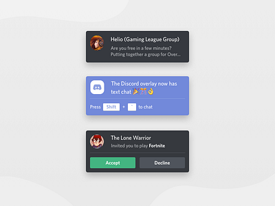 Discord Overlay Notifications